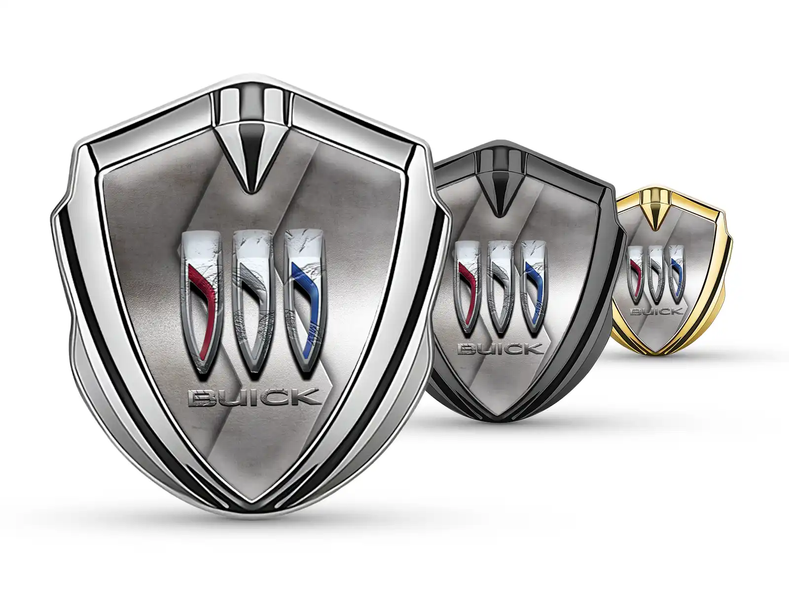 Buick 3D Emblem Abzeichen Moderner Look High-End 3D Stil